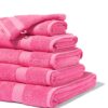 HEMA Handdoeken - zware kwaliteit fuchsia (fuchsia) | HEMA
