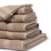 HEMA Handdoeken - zware kwaliteit taupe (taupe) | HEMA