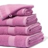 HEMA Handdoeken - zware kwaliteit violet paars (violet paars) | HEMA