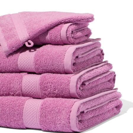HEMA Handdoeken - zware kwaliteit violet paars (violet paars) | HEMA