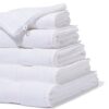 HEMA Handdoeken - zware kwaliteit wit (wit) | HEMA