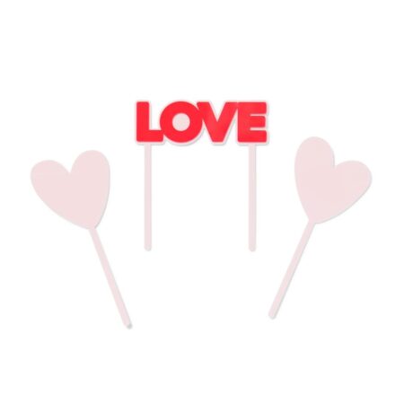 HEMA Herbruikbaar taarttopper 'love' | HEMA