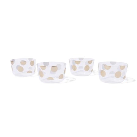 HEMA Herbruikbare bakjes goud - 4 stuks (goud) | HEMA
