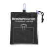 Herbruikbare regenponcho transparant