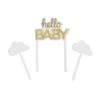 HEMA Herbruikbare taarttopper 'hello baby' | HEMA