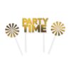 HEMA Herbruikbare taarttopper 'party time' | HEMA