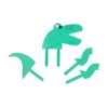 HEMA Herbruikbare taarttopper dino | HEMA