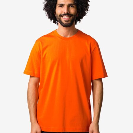 HEMA Heren T-shirt Elias relaxed fit WK oranje (oranje) | HEMA