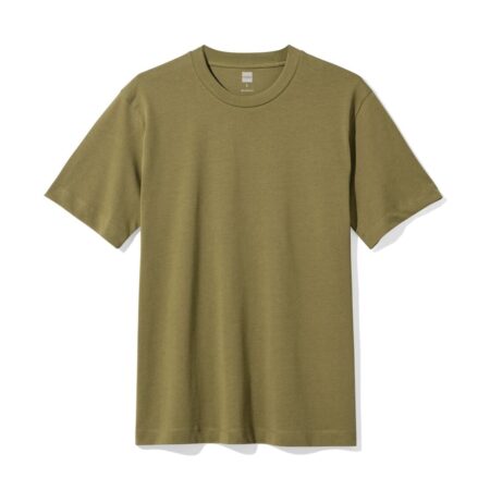 HEMA Heren T-shirt Elias relaxed fit middengroen (middengroen) | HEMA
