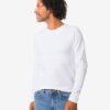 HEMA Heren T-shirts lange mouw slimfit o-hals - 2 stuks wit (wit) | HEMA