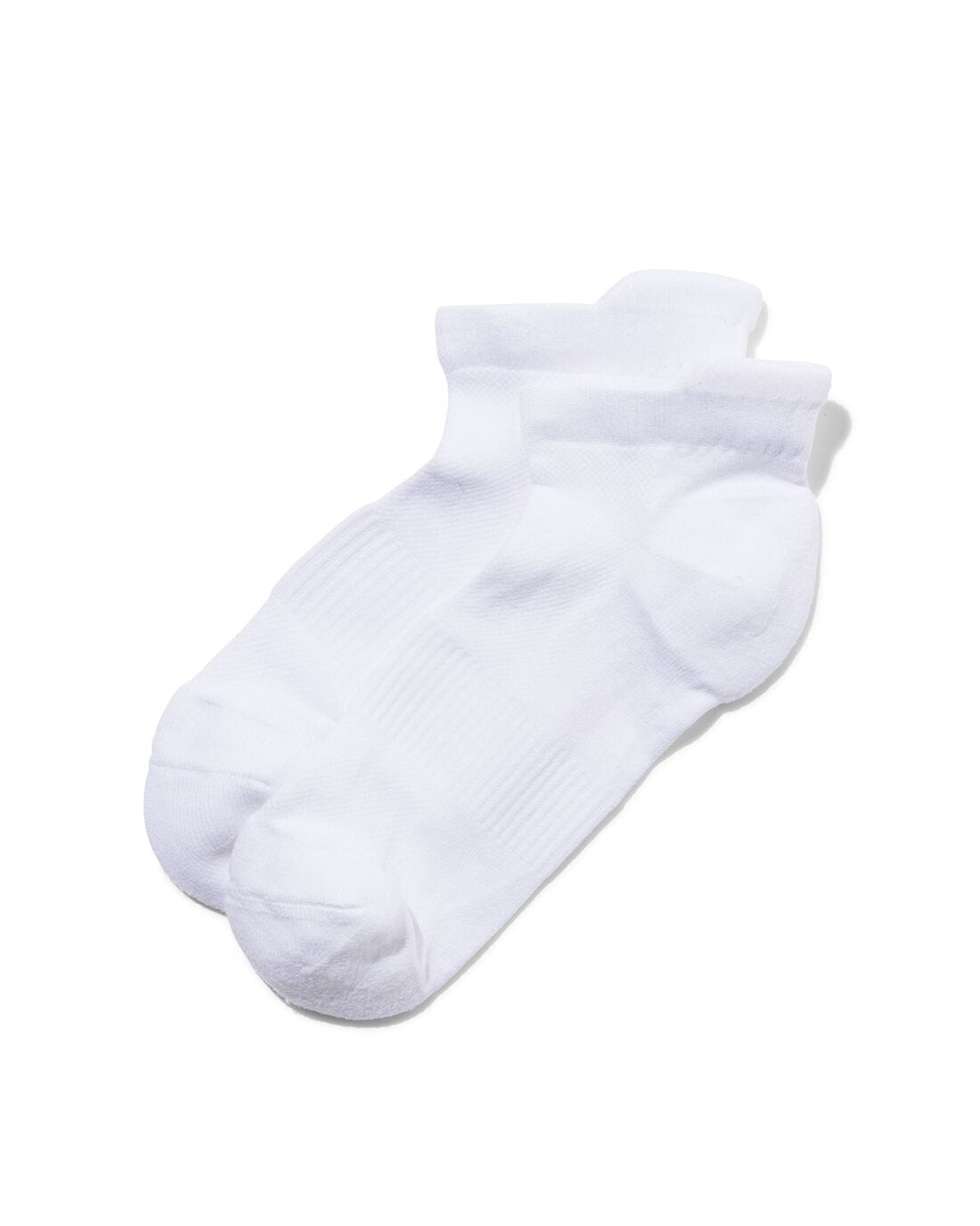 HEMA Heren enkelsokken sport - 2 paar wit | HEMA
