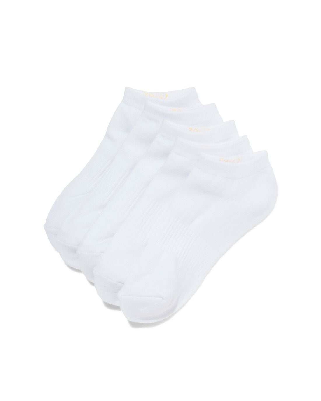 HEMA Heren enkelsokken sport - 5 paar wit | HEMA