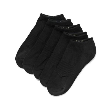 HEMA Heren enkelsokken sport - 5 paar zwart | HEMA
