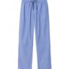 HEMA Heren pyjamabroek Pepijn regular fit poplin middenblauw (middenblauw) | HEMA