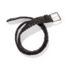 HEMA Heren riem leer gevlochten brons (brons) | HEMA