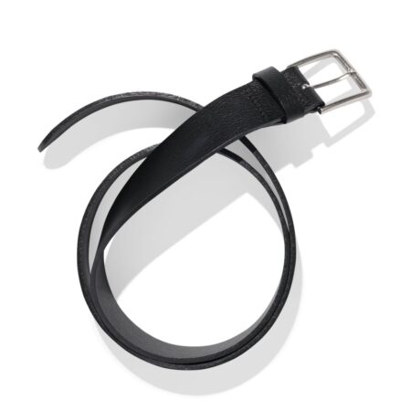 HEMA Heren riem leer zwart (zwart) | HEMA