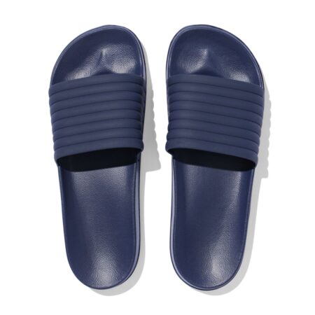 Herenbadslippers blauw