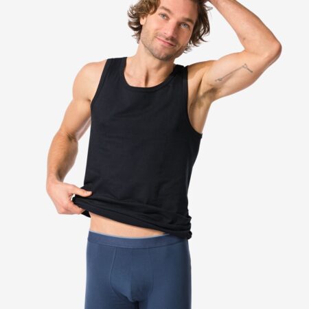 HEMA Herenboxers comfort perfect - 2 stuks donkerblauw (donkerblauw) | HEMA