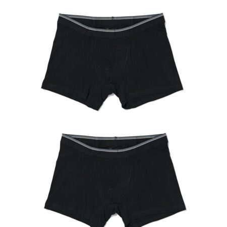 HEMA Herenboxers kort xtra comfort grote maten - 2 stuks zwart | HEMA