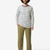 HEMA Herenpyjama Jonas jersey retro gebroken wit (gebroken wit) | HEMA