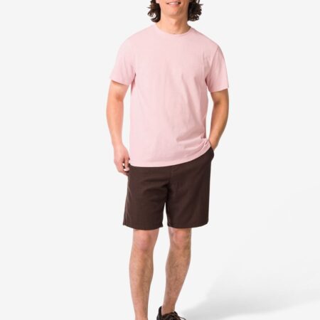 HEMA Herenshort Wes regular fit donkerbruin (donkerbruin) | HEMA