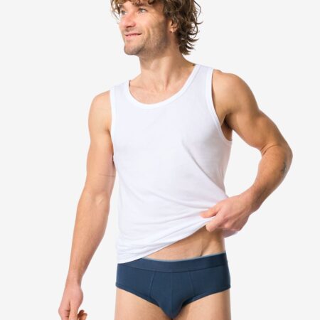 HEMA Herenslips perfect comfort - 2 stuks donkerblauw (donkerblauw) | HEMA