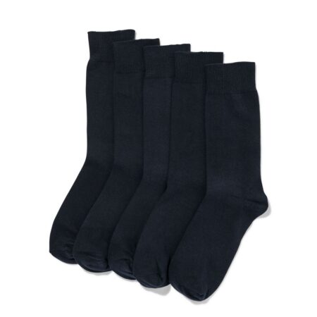 HEMA Herensokken - 5 paar donkerblauw | HEMA