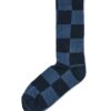 Herensokken blokken donkerblauw