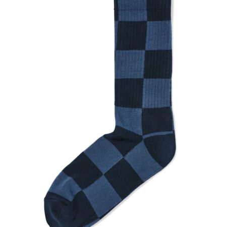 Herensokken blokken donkerblauw