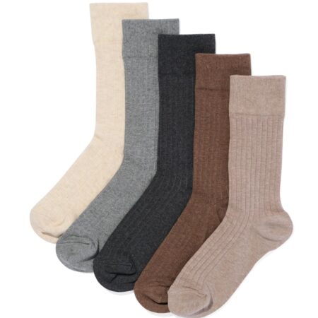 HEMA Herensokken melange - 5 paar beige (beige) | HEMA