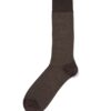 HEMA Herensokken rib bruin (bruin) | HEMA
