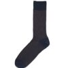 HEMA Herensokken rib donkerblauw (donkerblauw) | HEMA