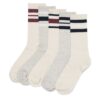 HEMA Herensokken strepen - 5 paar beige (beige) | HEMA