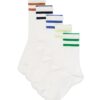 HEMA Herensokken strepen - 5 paar wit (wit) | HEMA