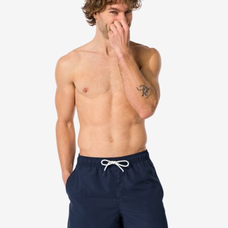 HEMA Herenzwembroek blauw (blauw) | HEMA