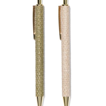 HEMA Hervulbare balpen gevlochten in cadeaudoos - 2 stuks | HEMA