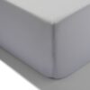 Hoeslaken 140x200cm jersey donkergrijs