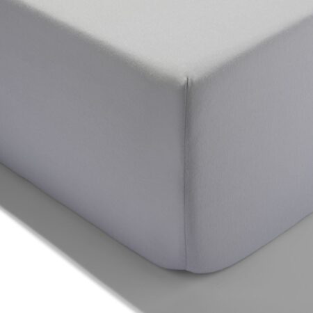 HEMA Hoeslaken 140x200cm jersey donkergrijs (donkergrijs) | HEMA