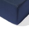 HEMA Hoeslaken 140x200cm zacht katoen donkerblauw (donkerblauw) | HEMA