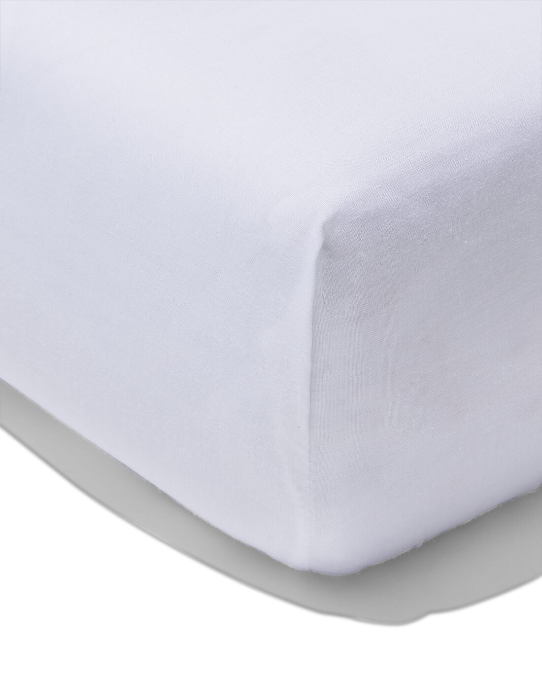 HEMA Hoeslaken 140x200cm zacht katoen wit (wit) | HEMA