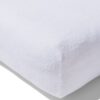 HEMA Hoeslaken 160x200cm badstof wit (wit) | HEMA