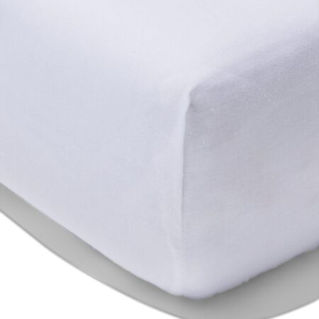 HEMA Hoeslaken 160x220cm zacht katoen wit (wit) | HEMA