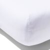HEMA Hoeslaken 180x200cm katoen wit (wit) | HEMA
