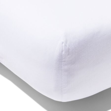 HEMA Hoeslaken 180x200cm katoen wit (wit) | HEMA