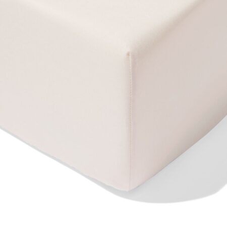 HEMA Hoeslaken 180x200cm zacht katoen beige (beige) | HEMA