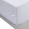 HEMA Hoeslaken 180x220cm hotel katoen percal wit (wit) | HEMA