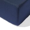 HEMA Hoeslaken 180x220cm zacht katoen donkerblauw (donkerblauw) | HEMA