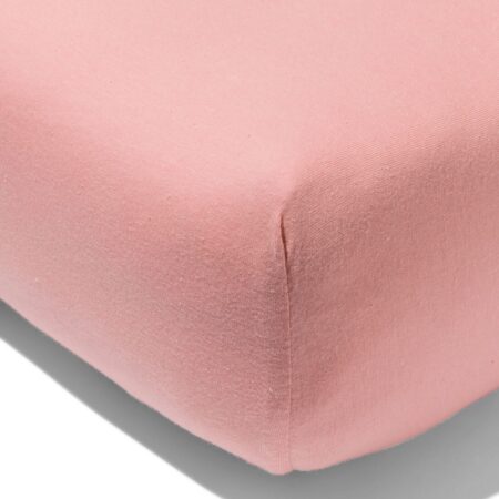 HEMA Hoeslaken 70x150cm jersey roze (roze) | HEMA