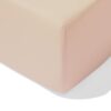 HEMA Hoeslaken 80x200cm zacht katoen beige (beige) | HEMA