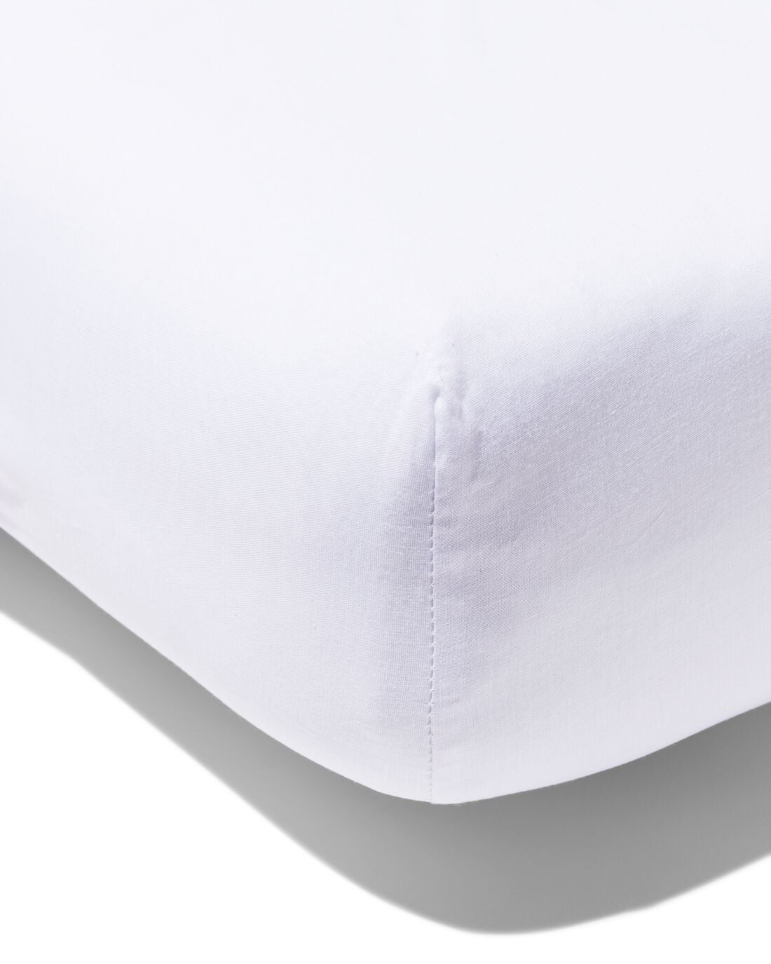 HEMA Hoeslaken 90x200cm katoen wit (wit) | HEMA